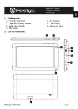 Prestigio MultiPad PMP3270B Quick Start Manual preview