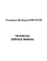 Предварительный просмотр 1 страницы Prestigio Multipad PMP3570C Technical & Service Manual