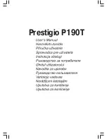 Preview for 1 page of Prestigio P190T User Manual