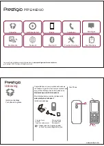 Предварительный просмотр 1 страницы Prestigio PFP1246 Manual