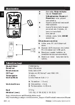 Предварительный просмотр 12 страницы Prestigio PMSOW05 Series Manual