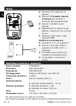 Предварительный просмотр 24 страницы Prestigio PMSOW05 Series Manual