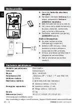 Предварительный просмотр 26 страницы Prestigio PMSOW05 Series Manual