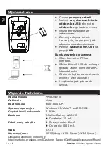 Предварительный просмотр 32 страницы Prestigio PMSOW05 Series Manual