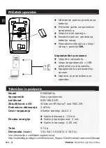 Предварительный просмотр 42 страницы Prestigio PMSOW05 Series Manual