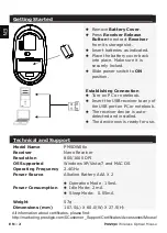 Preview for 2 page of Prestigio PMSOW06 Series Manual