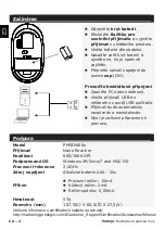 Preview for 8 page of Prestigio PMSOW06 Series Manual