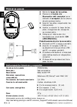 Preview for 14 page of Prestigio PMSOW06 Series Manual