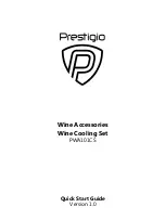 Предварительный просмотр 1 страницы Prestigio PWA101CS Quick Start Manual