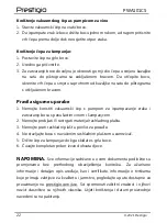 Preview for 22 page of Prestigio PWA101CS Quick Start Manual