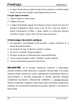 Preview for 24 page of Prestigio PWA101CS Quick Start Manual