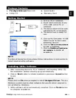 Preview for 1 page of Prestigio PWC420 Quick Manual