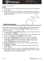 Preview for 8 page of Prestigio Roadrunner 500 Quick Start Manual