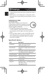 Preview for 76 page of Prestigio Smart Body Fat Scale Quick Start Manual