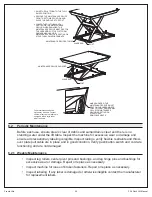 Preview for 25 page of Presto Lifts Dock Lift Series Owner'S Manual