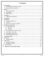 Preview for 2 page of Presto Lifts ECOA Series Owner'S Manual