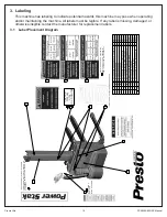 Preview for 10 page of Presto Lifts Power Stak PPS2200-62NAS Owner'S Manual