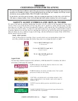 Preview for 7 page of Presto Lifts Power Stak PPS3000-125AS Installation, Operation And Service Manual