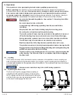 Preview for 13 page of Presto Lifts XBP68-05 Owner'S Manual