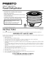 Presto 06301 User Manual предпросмотр