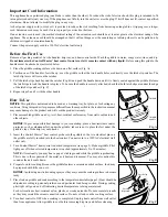 Preview for 2 page of Presto 07062 Instructions