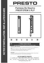 Presto 88850 Installation Manual preview