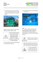 Preview for 72 page of Presto Conti Compact CC-13 V Operating And Maintenance Instructions Manual