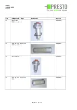 Preview for 91 page of Presto Conti Compact CC-13 V Operating And Maintenance Instructions Manual