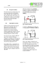 Предварительный просмотр 17 страницы Presto Conti Compact CC-20 V Operating Manual