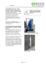 Preview for 60 page of Presto Conti Compact CC-20 V Operating Manual