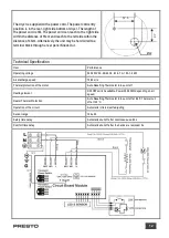 Preview for 12 page of Presto E-DRY Installation Manual