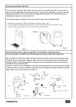 Предварительный просмотр 15 страницы Presto E-DRY Installation Manual