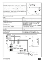 Предварительный просмотр 40 страницы Presto E-DRY Installation Manual