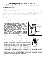 Предварительный просмотр 2 страницы Presto Electric Hot Air Popper Instructions