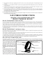 Предварительный просмотр 2 страницы Presto Heat Dish Instructions