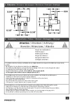 Preview for 3 page of Presto MINITHERM Installation Manual