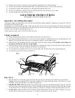 Preview for 2 page of Presto Pizza Instructions