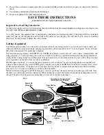 Preview for 2 page of Presto Pizzazz Instructions Manual