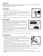 Preview for 3 page of Presto precise TUXEDO Instructions Manual