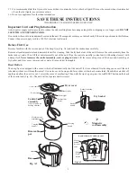 Preview for 2 page of Presto ProFry LE Instructions Manual