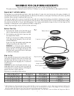 Preview for 2 page of Presto stirring popper 05204 Instruction Manual