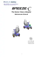 Preston Ability BREEZE-C Maintenance Manual preview