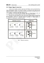 Preview for 10 page of Presys DCY-2058 Technical Manual