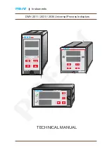 Presys DMY-2011 Technical Manual preview