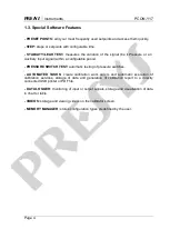 Preview for 10 page of Presys PCON-Y17 Series Technical Manual