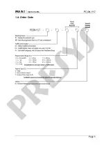 Preview for 11 page of Presys PCON-Y17 Series Technical Manual