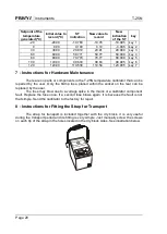 Preview for 23 page of Presys T-25N Technical Manual