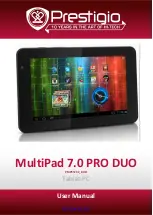 Preview for 1 page of Pretigio MultiPad 7.0 PRO DUO User Manual