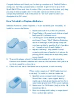 Preview for 3 page of Pretika AB225 Instruction For Use And Warranty Information