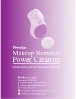 Предварительный просмотр 8 страницы Pretika Power Cleanser ST148 Instructions For Use & Warranty Information